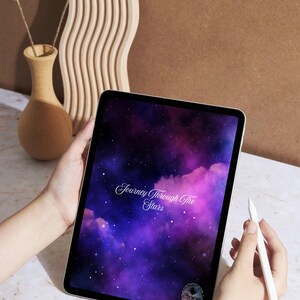 Astronomy-Themed Digital Journal | 4 Sections | 60+ Pages | GoodNotes & Note-Taking Apps | Digital Download