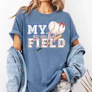 My Heart Is On That Field Baseball Digital PNG
