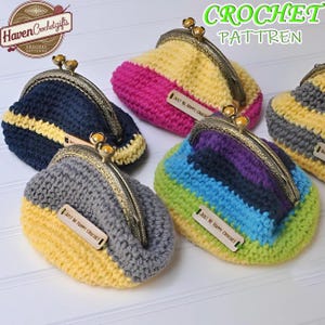 Coin Purse Crochet PDF Pattern in English