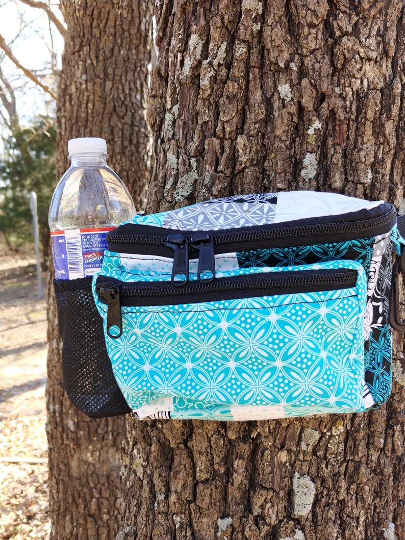 Feminine Patchwork Fanny Pack/DogWalking Bag/Chemo Pump Bag Etsy
