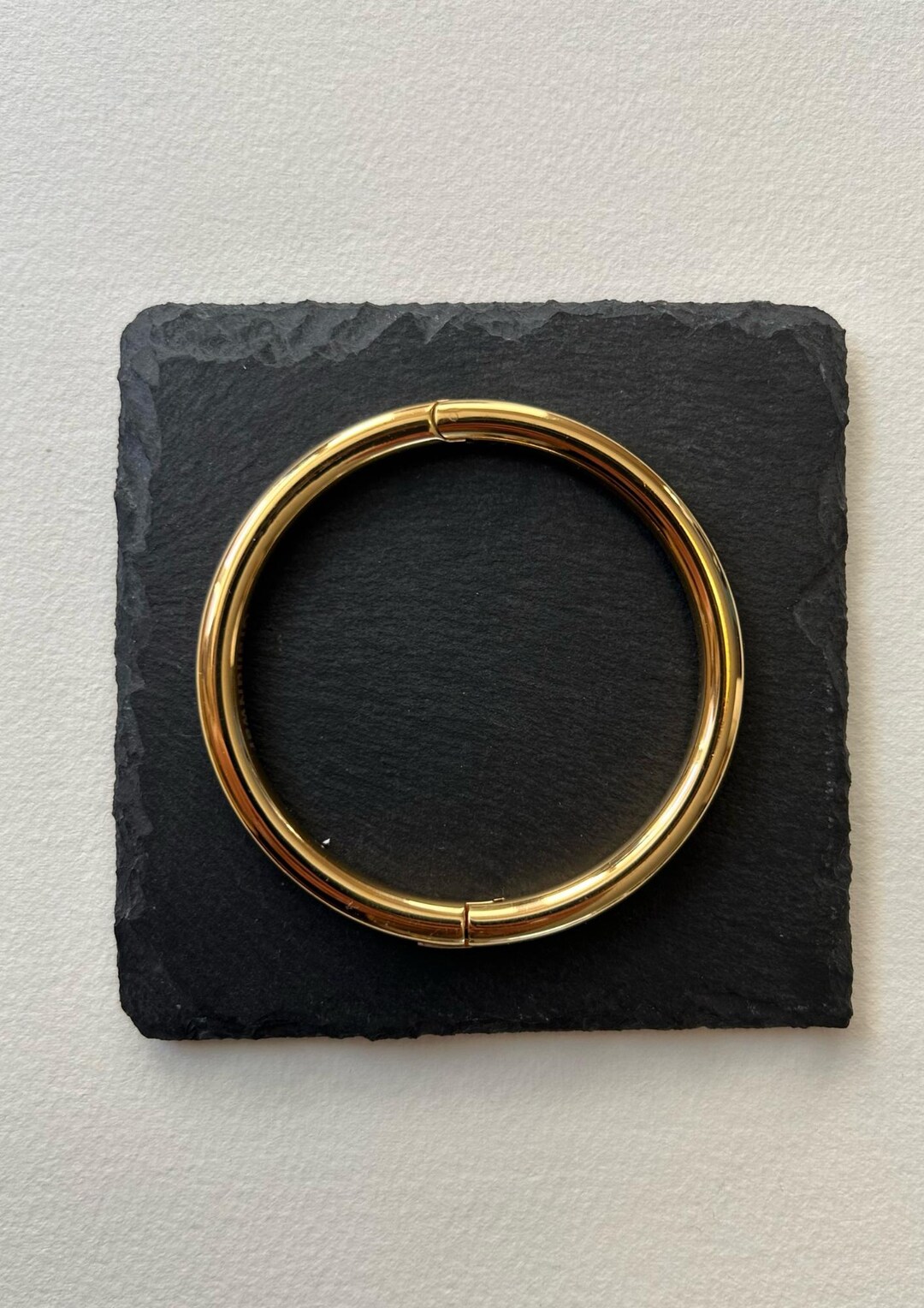 Premium Gold-Plated Bangle-Style Bracelet main image 1