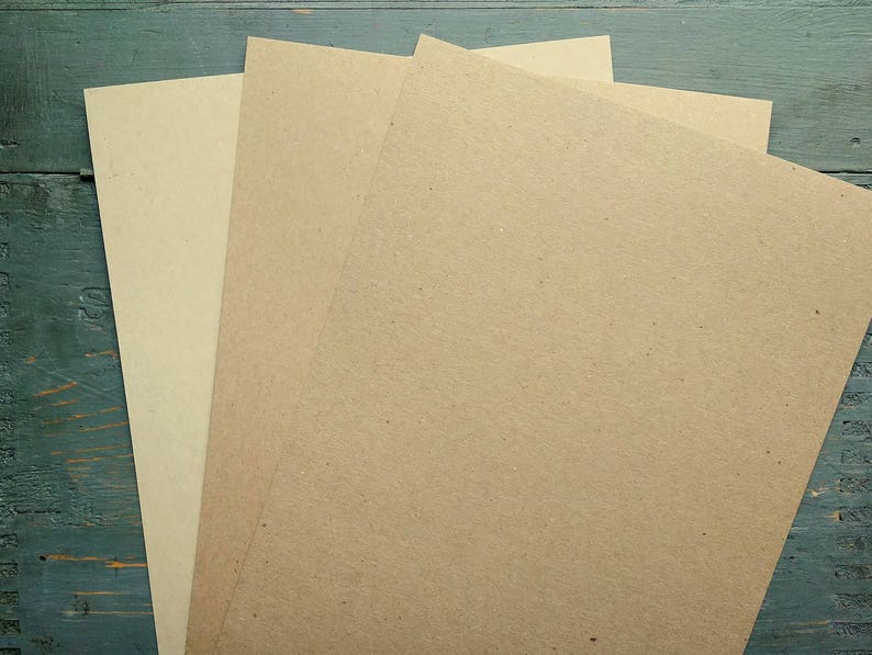 100/% Recycled 8.5x11 Cardstock 8 12x11 65-100lb cover 100 Sheets Kraft Card Stock 216x279mm grocery bag kraft brown or light brown