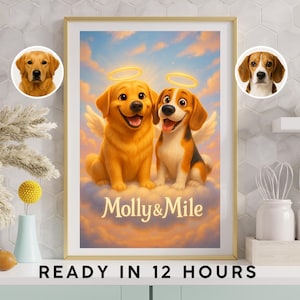 Custom Cartoon Pet Portrait, Dog Cartoon Portrait Cat, Cartoon Pet, Animated pet, Pet Cartoon Portrait, Pet Lover Gift, Digital Downloads