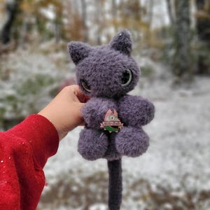 CUSTOM Fuzzy Kitty Snuggler , amigurumi , crochet , made to order , handmade , stuffed animal , cat , kitten