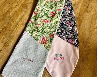 Custom Board Bag | Twin Tip, Wakeboard, Surfboard Cover Cotton Canvas and Waterproof Lining with Personalized Embroidery Option