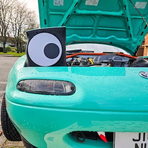 mazda mx5 silly googly eyes headlight covers miata eunos roadster image 17