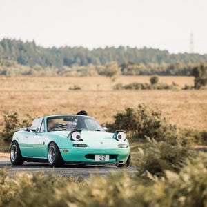mazda mx5 silly googly eyes headlight covers miata eunos roadster image 1