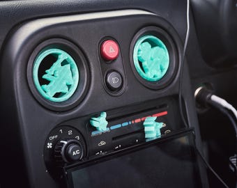 Rejillas de ventilación MX5 Miata Roadster na/nb impresas en 3D, personalizadas