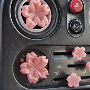 Cherry blossom mazda mx5 miata roadster heater blower dial knobs HVAC