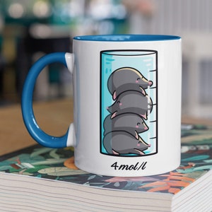 Moles Per Litre Mug - Cute Chemistry Science Joke Ceramic Mug