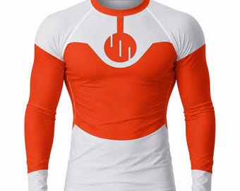 Camiseta de compresión Thragg Invincible para gimnasio