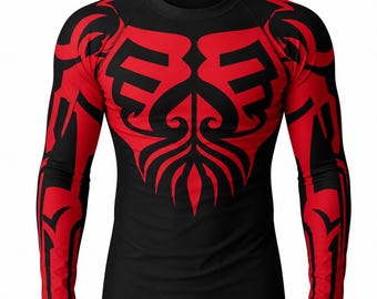 Darth Maul starwars Compression shirt gym shirt