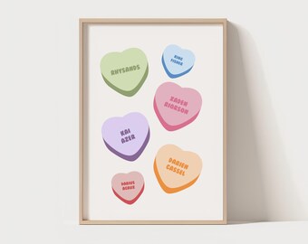 Romantasy Book Print, Booktok - Digital Print, King Fisher, Rhysands, xaden riorson, Kai Azer, Darien Cassel, Darius Acrux