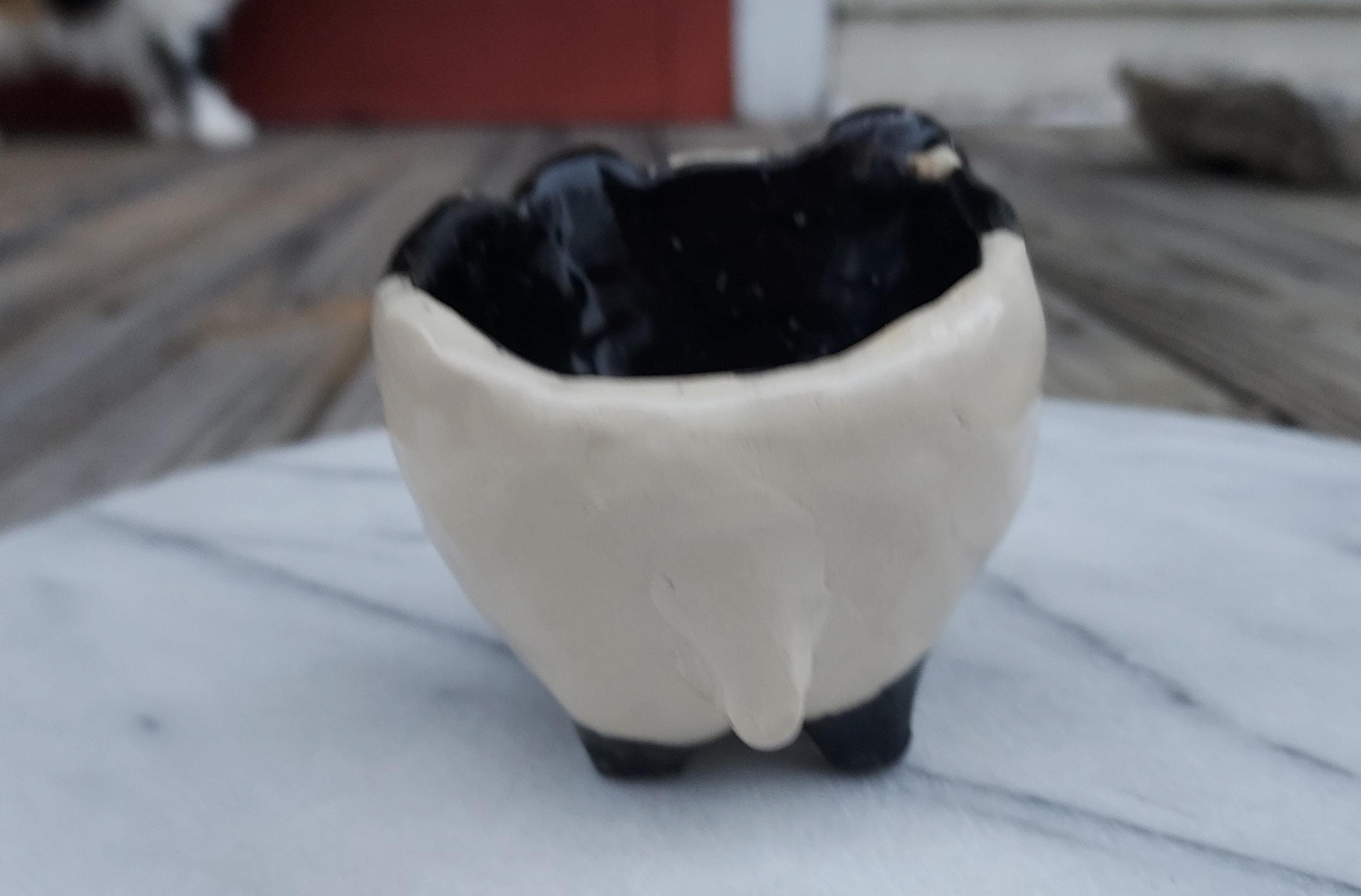 Pottery Panda Planter Hand Built Pinch Pot Animal - Etsy, image size:2992x1970