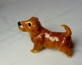 Dachshund Terrarium Miniature - Ceramic Dachshund Figurine - Pottery Dog - Dachshund Sculpture - Pottery Sculpture - Clay Dog Figurine