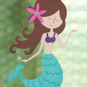 Mermaid Cake Topper image 1