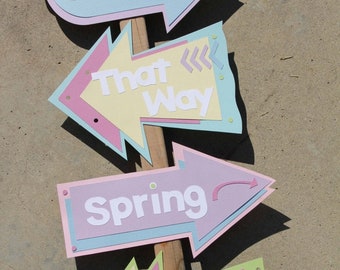 Arrow/Direction Signs - Party Decorations