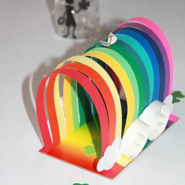 St. Patricks Day! Lucky Rainbow Leprechaun Trap. Family Fun Kit.