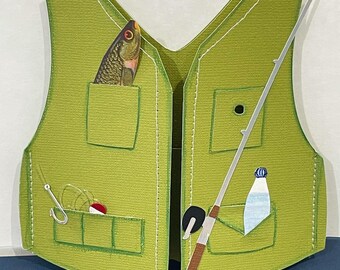 Download Svg Fishing Vest Card Svg Png Eps Dxf File
