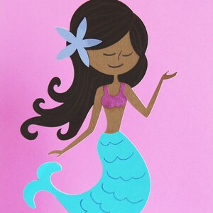 Mermaid Cake Topper image 7