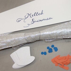 Melted Snowman Water Bottle Kit image 4