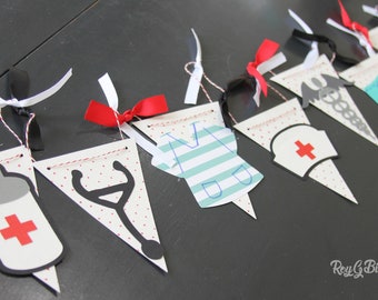 Nurse - Doctor - Emt - Healthcare - Party Banner