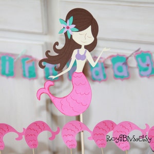 Mermaid Cake Topper image 6