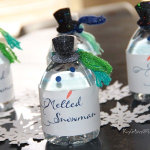 Melted Snowman Water Bottle Kit image 9