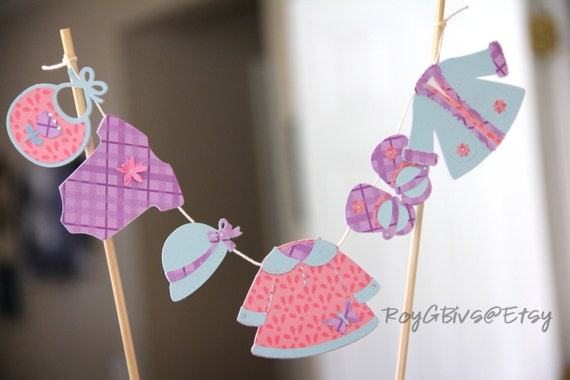 Baby Shower Baby Girl Baby Baby Clothesline - Etsy