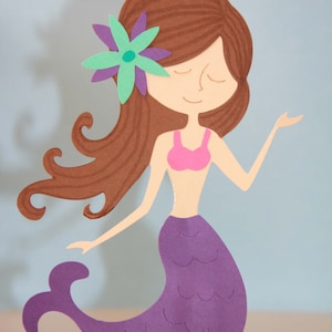 Mermaid Cake Topper image 8