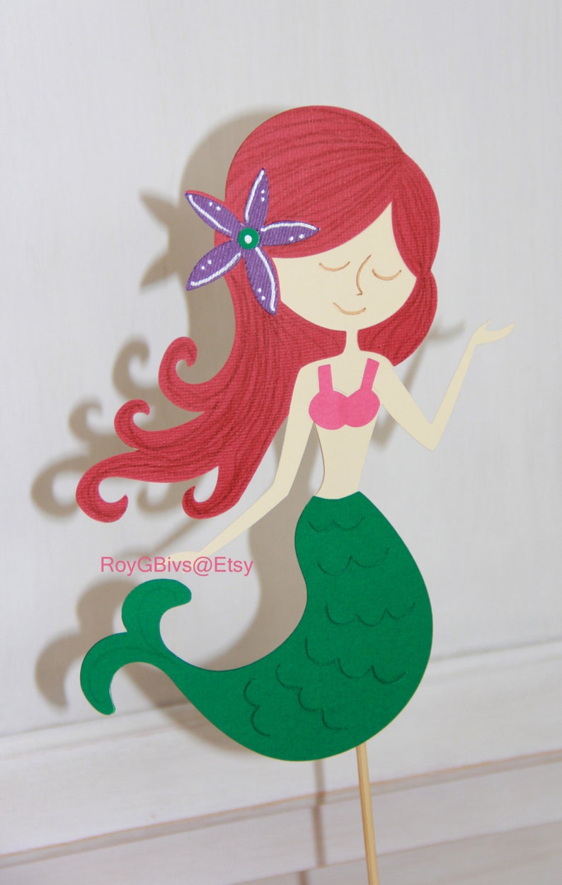 Mermaid Cake Topper image 4