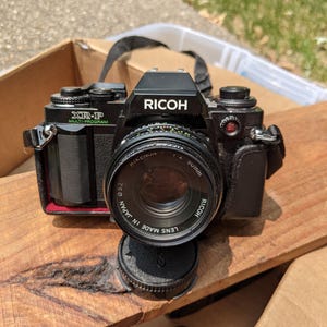 Ricoh XR-P 35mm Film SLR Camera with Lens