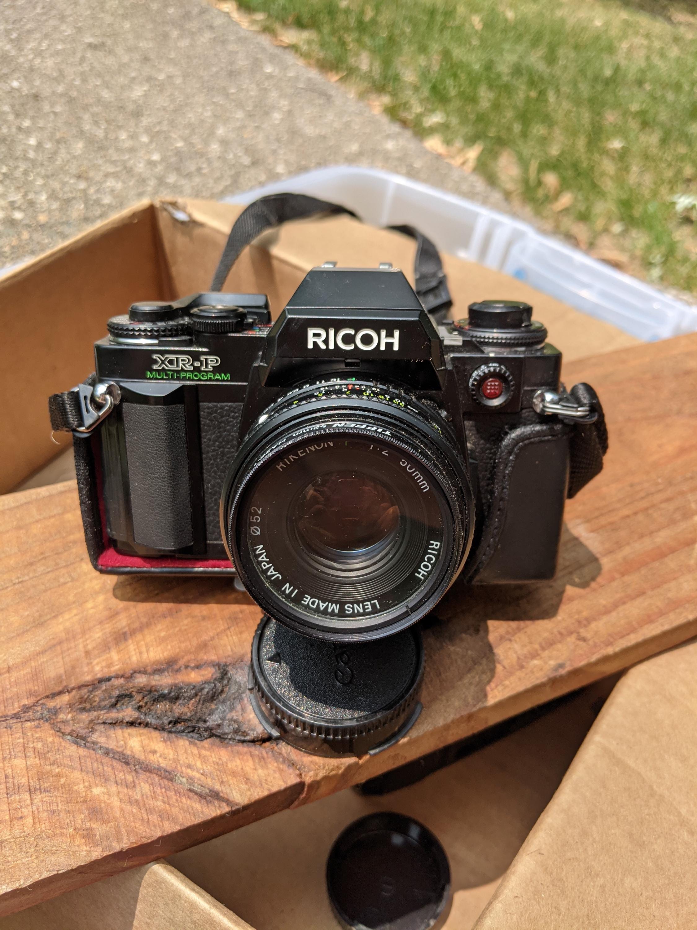 RICOH　XR-P ボディ　良好　レンズ付属 専用】RICOH XR-7ボディ+RIKENON 1:2 50mm Kマウント - メルカリ
