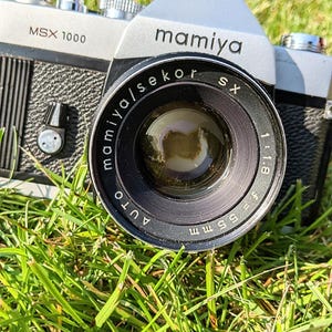 Mamiya MSX 1000 35mm SLR Film Camera - Tested and working!