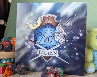 Paladin Greeting Card