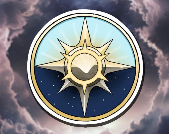Pelor Dawnfather Sticker DnD Sticker - Dungeons and Dragons