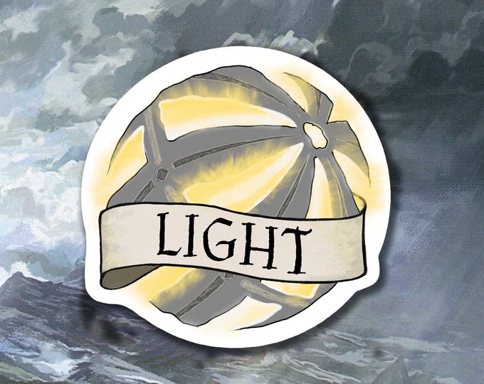 Light Sticker DnD Sticker - Dungeons and Dragons
