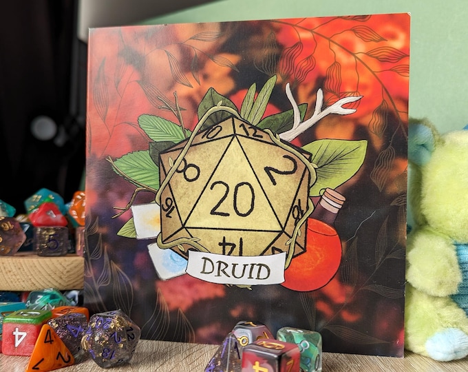 Druid Greeting Card