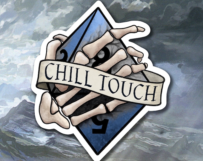 Chill Touch Sticker - DnD Sticker - Dungeons and Dragons