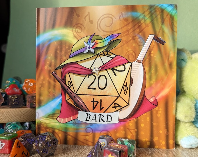 Bard Greeting Card