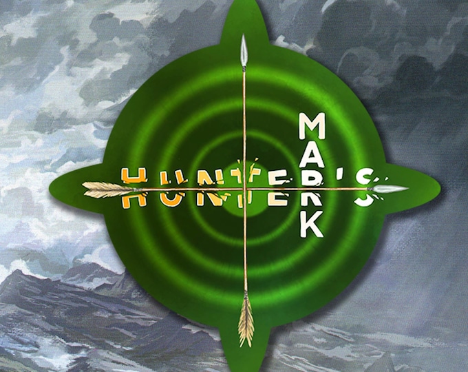 DnD Sticker - Hunter's Mark - Ranger Sticker - Dungeons and Dragons