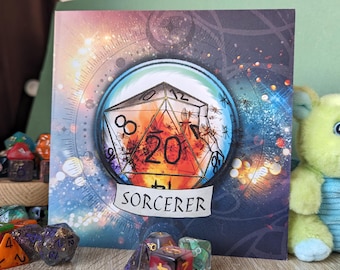 Sorcerer Greeting Card