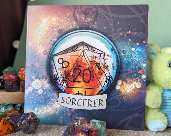 Sorcerer Greeting Card