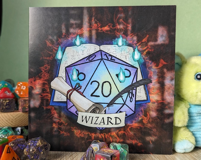 Wizard Greeting Card