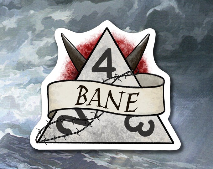 Bane Sticker DnD Sticker - Dungeons and Dragons