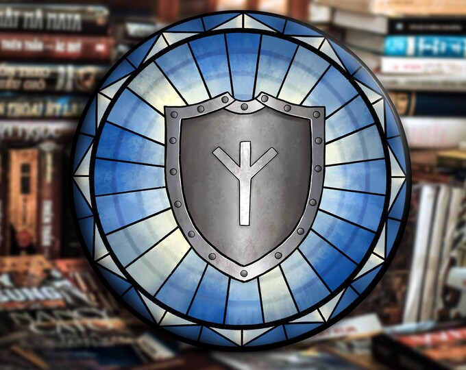 Abjuration Magic Badge for DnD Enthusiasts & Game Night Gifts