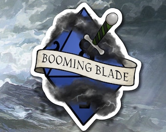 Blooming Blade DnD Sticker - Dungeons and Dragons
