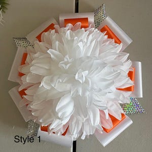 Homecoming Mum/Garter Backer