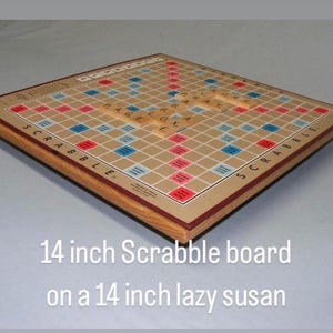 Square Lazy Susan Turn Table 6-23 Inches 4 Colors For Board Games Free Shipping