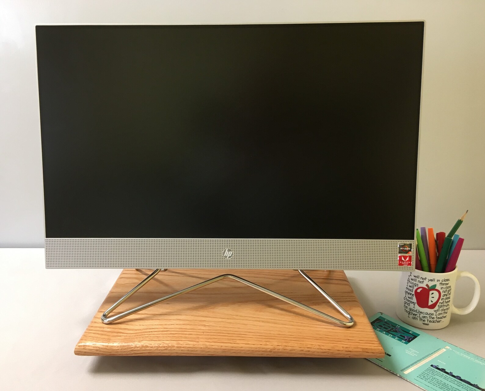 Rectangular Lazy Susan Display Stand Pedestal Home School Etsy